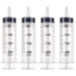 Frienda Large Plastic Syringe Tools, 4 Pack Measuring Dispensing Syringe (200 ml) for Multiple Uses