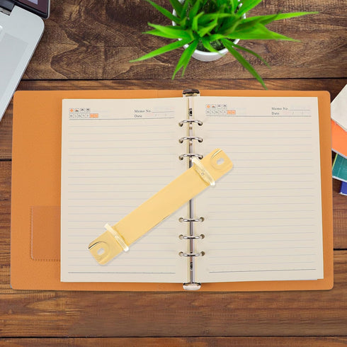 Uonlytech Notebook Binder, 2 Binder Clips, Ring Clip, File Holder, Spine Bar, Binding Combs, Metal Detachable