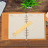 Uonlytech Notebook Binder, 2 Binder Clips, Ring Clip, File Holder, Spine Bar, Binding Combs, Metal Detachable
