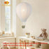 14" 22" Hot Air Balloon Hanging Lampshade, Handmade Faux Linen Decorative Pendant Shade for Nursery, Kids Room