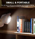 Closet Counter -5Pack Tap Light Push Lights, Under Cabinet Lights Touch Lights Push Button Light Battery Operated Puck