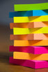 Sticky Notes 3x3 in (12 Pads), Bright Colored Super Self Sticky Pads, 100 Sheets/Pad, Easy to Post for School, Office