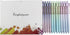 Fengtaiyuan LanLvZi05P12, Retractable Black Ink, 0.5mm Extra Fine Gel Ink Rollerball Pens, 12 Count for Smooth Writing