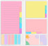 Sticky Notes Set, Post Self-Stick Notes Pads for Journaling, Office Supplies, College Essentials for High School