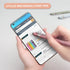 Ballpoint Pen 2-in-1 Stylus, Retractable Metal Stylus Pen for Touch Screens, 1.0 mm Black Ink, 6 Pack (Pastel Color)