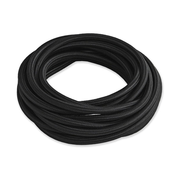 BRIGHTTIA Black Color Cloth Covered Electrical Wire - 16Ft Textile Cable for