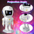 Astronaut Galaxy Star Projector Night Light, Starlight Space Nebula Sky Starry Ceiling LED Lamp with Timer and Remote
