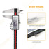 Digital Caliper, 8" Waterproof Electronic Vernier Caliper, Industrial Stainless Steel Measuring Tool with Large LCD