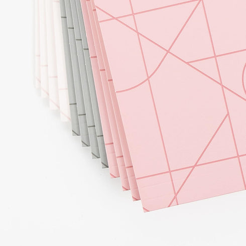 U Brands Hanging File Folders, Modern + Pretty, Pack of 12, 72 Count Total