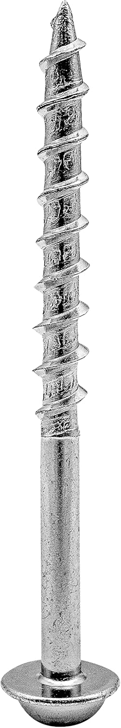 Milescraft 5205 Wood Pocket Hole Screws - #7 x 2" Washer Head with Coarse Thread (50pc.)