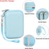 Carrying Case for Phomemo M02 Label Maker, Pocket Printer Mini Sticker Printer, Bluetooth Inkless Thermal Photo Printer