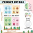Feelings Chart for Kids - Cactus Emotions Poster for Mental Health, Calm Down Corner, and Classroom Regulation