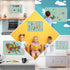 Green Magnetic Board 17.5" x 11.4" to Display Notes, Poetry, Photos, Suitable for Wall, Refrigerator, Cabinet with Tape