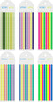 HAUTOCO 960PCS Highlighter Tape, 6 Sheets Long Sticky Notes Tabs, Transparent Index Flags for Aesthetic Office School