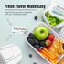 MESS Dissolvable Food Labels, Blank, 1x2, 500/Roll, Dissolves in 30 Seconds or Less, Removable Pantry, Meal Prep & Food