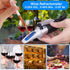 KYKYK 3-in-1 0-25% 0-40% 0-25Baume' Refractometer, Grape Wine Refractometer Alcohol Brix Tester Concentration Meter