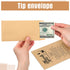 Eersida 500 Pcs Kraft Housekeeping Week Appreciation Tip Thank You Envelopes, Self Adhesive Tip Envelopes for Cash