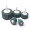 ATOPLEE 6pcs Mounted Flap Wheels - 80# for Remove Rust and Welding Burrs, 120#