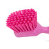 SPARTA 40541EC26 Pink Plastic Scrub Brush, 8 Inches Utility Kitchen Brush with Hanging Hole for Cleaning