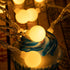 AWQ 100 49 8 LED FT Globe Ball String Lights Fairy String Lights Plug in with Remote Modes Extendable for Indoor