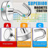TRYMAG 25 Pack Heavy Duty Magnetic Hooks, 150Lbs Strong Neodymium Hooks for Hanging in Office, Toolbox, Storage