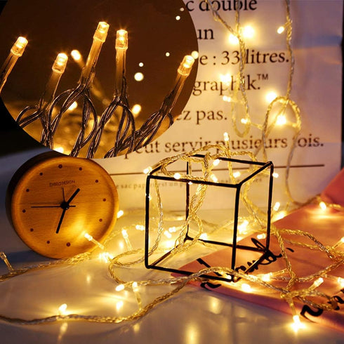 300 98.5FT 8 LJLNION LED String Lights Outdoor Indoor, Extra Long Christmas Lights, Lighting Modes, Plug in Waterproof