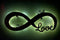 Namofactur Personalized Infinity love Sign - You and Me LED Night Light Sign