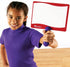 Learning Resources Write-on/Wipe-Off Answer Boards, Set of 10 Erasable Boards, Ages 6+