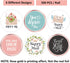 Happy Mail Small Business Stickers - 500 per Roll, 6 Chic Designs for Packages and Online Shop Owners