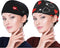 ABAMERICA Working Caps with Button and Sweatband, Adjustable Working Hats for Women
