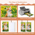 Jetec Sublimation Journal Blank Notebooks, Faux Leather, Small A6 Notepad, 200 Pages, 12 Packs