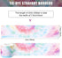 Zonon Classroom Bulletin Board Border, 65 Feet, Straight Borders Trim for Classroom or Home School Decoration (Tie Dye)