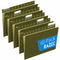 RAZCC 60 Pack Hanging File Folders: Reinforced Letter Size, Designed for Bulky Files, Filing Cabinet, Adjustable Tabs,