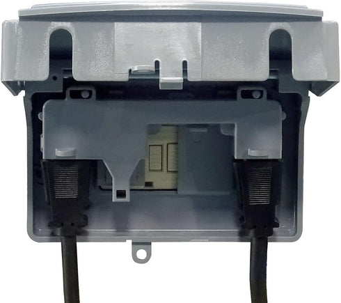 Sigma Engineered Solutions 14441 1-Gang Horizontal Slimline in-Use Weatherproof Cover, Gray by Sigma Electric