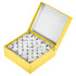 uxcell Centrifuge Tube Freezer Storage Box, 100 Places Waterproof Cardboard Rack for 1.5/1.8/2ml Tubes
