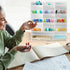 MotiMind 150 10.2 4 9.8 Inch Acrylic Pen Organizer Storage for Markers Vertical Marker Organizer Acrylic Pen Display