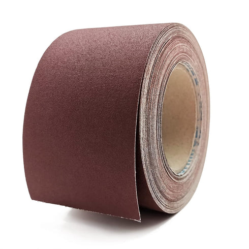 320 Grit Sandpaper Roll, 3 Inch x 49 Feet Emery Cloth Roll for Metalworking, Woodworker, and Automotive Repair