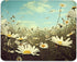 Serenity in Spring Daisies Mouse Pad, Stitched Edges Non-Slip Rubber Base, A Breath of Fresh Air for Your Desk