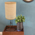 2pcs Veemoon Rattan Drum Lamp Shade Replacement Chandelier Lampshade Woven Cylinder Light Covers Table Lamp Covers