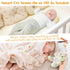 Baby Sleep Soother Bedtime Bunny Toy with Cry Sensor, Moms Heartbeat Lullabies White Noise, Starlight Projector