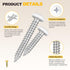 METALLIXITY Screws(M3x12) 100Pcs, Phillips Pan Head Self Tapping Carbon Steel Self Drilling Screw for Metal Wood