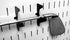 Wall Control Slanted U-Hook Accessory, “U” Shaped Slotted Metal Pegboard Hook - Black