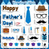 Happy Father's Day Bulletin Board Father's Day Bulletin Board Decoration Set Father's Day Cutouts Father Child Bulletin Boards for School Offices Classroom Decor Father's Day Party Supplies by Naozinebi