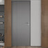 Set 5/8" 1-3/8", 2-1/2" 1-3/4" 3-1/2" Brixwell Lever Latch with Night Lock Aluminum Construction for Door Thickness