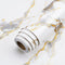 LACHEERY Thick White Marble Contact Paper for Countertops, Waterproof Peel and Stick Wallpaper 15.8"x80"