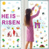 Easter Jesus He is Risen Bulletin Board Decorations, Religious Jesus Resurrection Cross Cutouts for Sunday School Spring