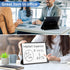 Portable Dry Erase Board, Magnetic Whiteboard MWB01, 12" x 17", for Office and School