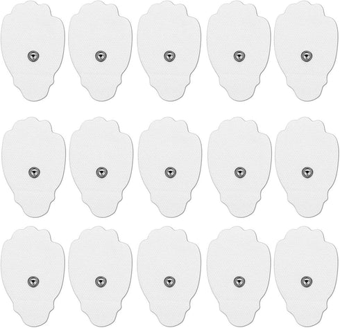 20 Pieces TENS Unit Replacement Pads - Universal 3.5mm Snap-on High Conductivity Electrodes for TENS