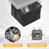 4 Small Magnetic Metal Shaving Catcher, Adjustable Electrical Dirt Bag with Movable Strong Magnet for Use with Carbide