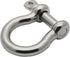 Extreme Max 3006.8294.2 BoatTector Stainless Steel Bow Shackle, 3/8", 2-Pack
